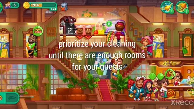 Grand Hotel Mania Gameplay - Tips for Golden Apple Stage смотреть онлайн