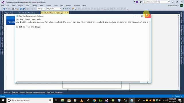 College Accounts system using entity framework Part 7 смотреть онлайн