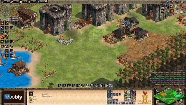 Voobly AOE2 1.6: BF Lord, 4 Vs 4 Team Game