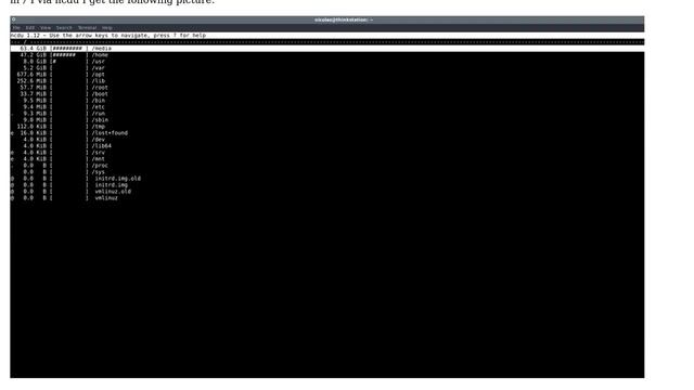 Unix & Linux: Why does my system count /media for disk space? смотреть онлайн