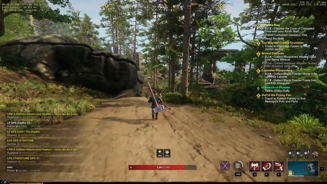 NEW WORLD | GREAT AXE & WAR HUMMER vs SPEAR & BOW | PVP смотреть онлайн