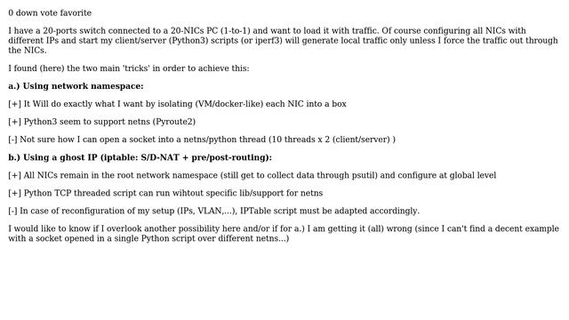 Linux force packet to egress (and avoid local/kernel trafic) (2 Solutions!!) смотреть онлайн