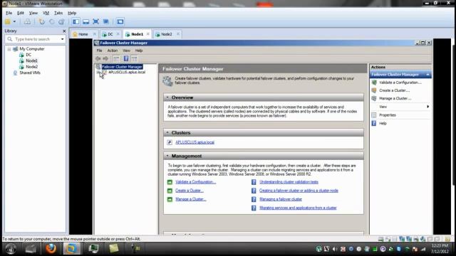 ClusterSetupSample смотреть онлайн