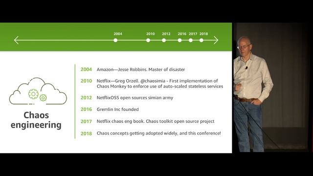 Adrian Cockroft: "Chaos Engineering - What is it, and where it's going" - Chaos Conf 2018 смотреть онлайн