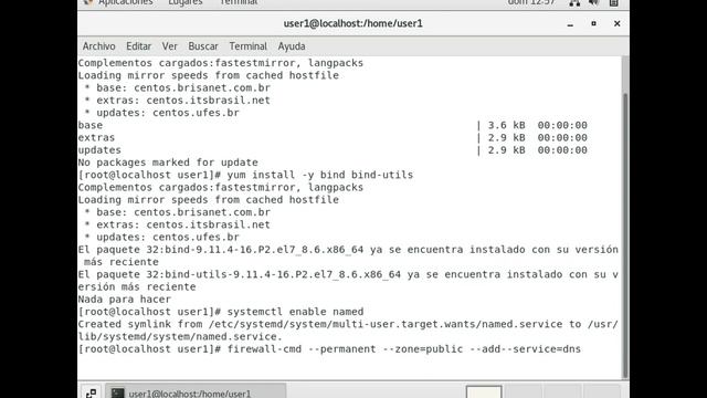 PRACTICA DNS CENTOS 7 смотреть онлайн