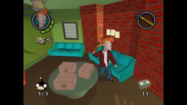 Futurama (2003) Xbox 360 Gameplay - No Commentary смотреть онлайн