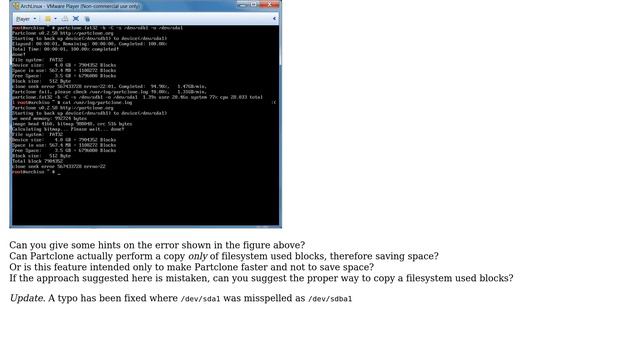 Unix & Linux: Partclone: error when trying to copy partition used-blocks (2 Solutions!!) смотреть онлайн