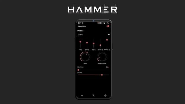 Hammer Equalizer - Volume & Bass Booster App | Free Android App смотреть онлайн