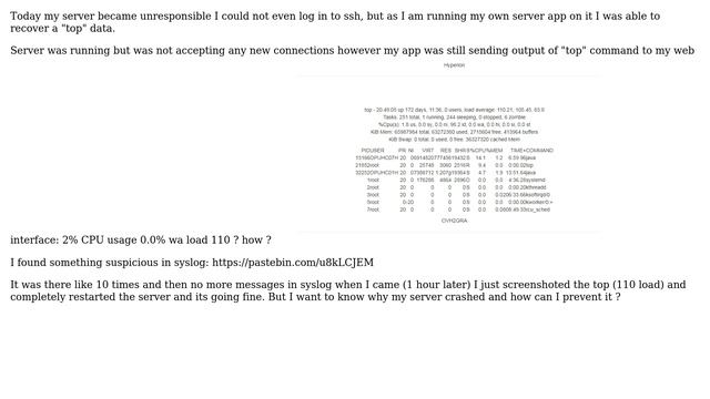 Unix & Linux: System unresponsible - extreme load смотреть онлайн