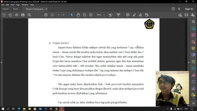 linux : capture the flag : cryptography by Eric Krisna Sandi смотреть онлайн