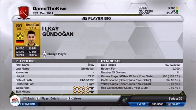 INSANE Fifa 13 5 Nation And League Hybrid Squad Builder Ft. Aguero