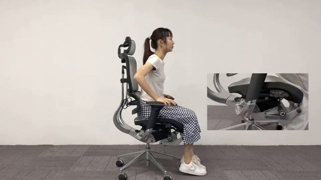 High Back Mesh Ergonomic Office Chair With Strong Lumbar Support смотреть онлайн