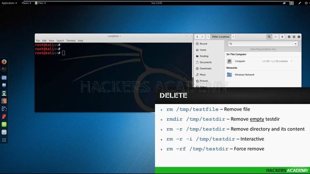 Video 15: Removing files and directories | Kali Linux Tutorial For Beginners смотреть онлайн