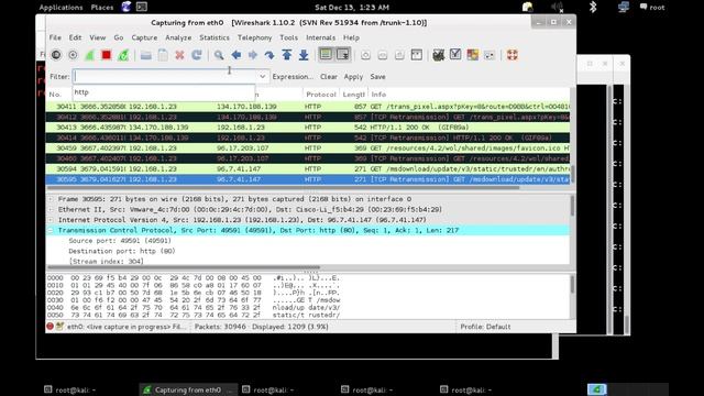 Penetration Testing Walkthrough Chapter 7 Traffic Capture Part 4 смотреть онлайн