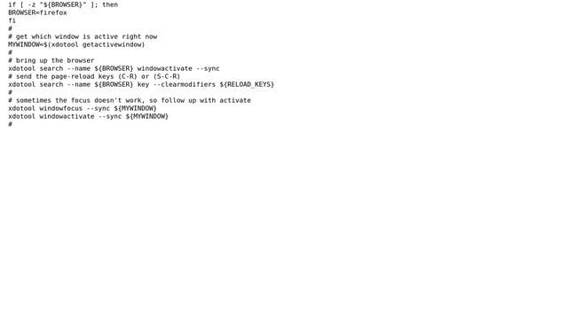 Unix & Linux: Refresh/reload active browser tab from command line? (5 Solutions!!) смотреть онлайн
