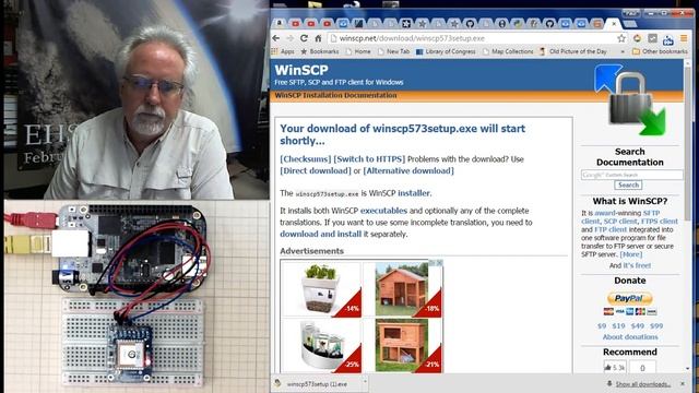 Beaglebone Black GPS Tracker LESSON 4: Easy File Transfer from Beaglebone Black to PC смотреть онлайн