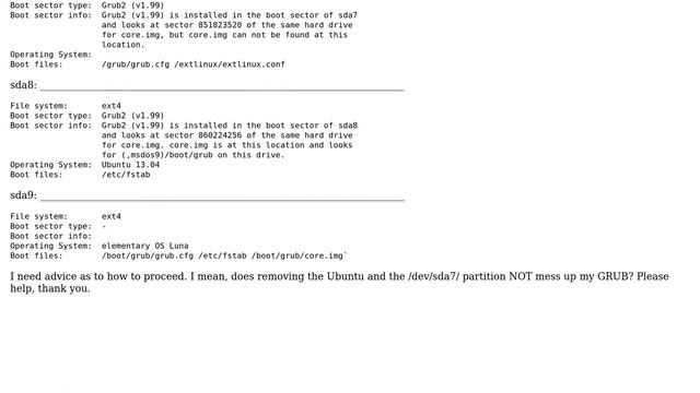 Can I safely delete the Ubuntu 12.04 partition and use the unallocated space for my Elementary OS? смотреть онлайн