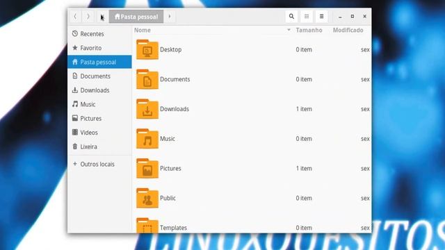 Aplicação Nautilus/Nemo no Linux Antergos смотреть онлайн