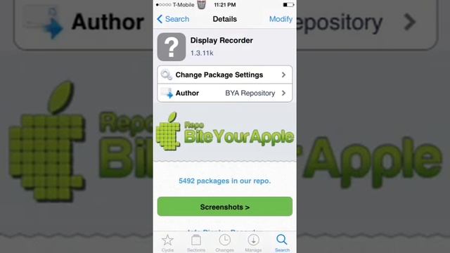 How to get display recorder for free with jailbreal iOS 7 смотреть онлайн