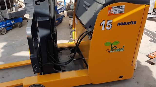 Komatsu FB15RLF-15 Reach Truck working video Forklift for Sale in Karachi Pakistan смотреть онлайн