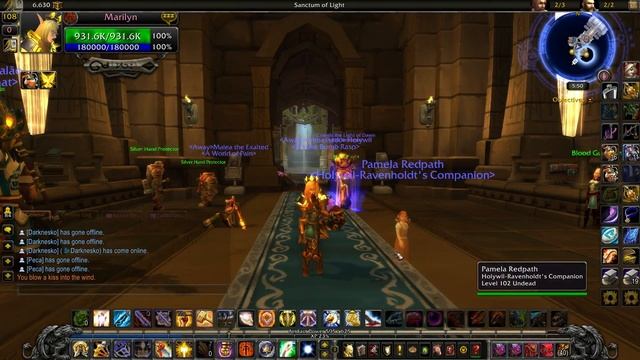 World of Warcraft: Legion with Charmed Paladin Journey To Level 110 Part 8/9 смотреть онлайн