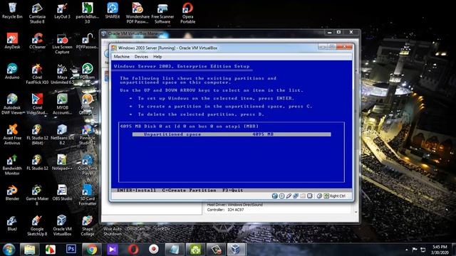 Instalasi Awal Windows 2003 Server смотреть онлайн