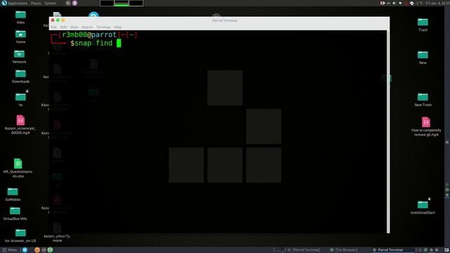How to Search with Snapd on Parrot Security Linux смотреть онлайн
