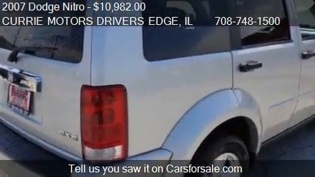 2007 Dodge Nitro SLT 4dr SUV 4WD for sale in OLYMPIA FIELDS, смотреть онлайн
