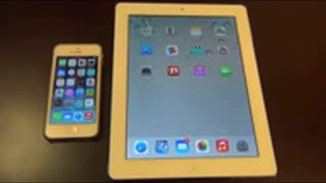 Smartphone iOS 7 AirDrop Demo on iPhone 5 & iPad 4~1 2014 смотреть онлайн