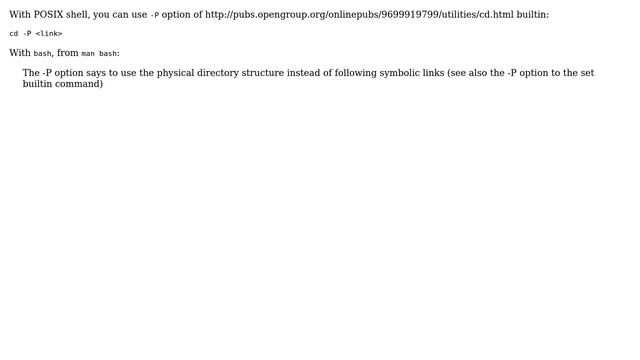 Unix & Linux: Going into a directory linked by a link (3 Solutions!!) смотреть онлайн