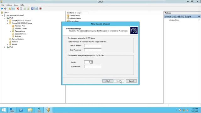 How to configure DHCP Super Scope in Windows Server 2012 2016 смотреть онлайн