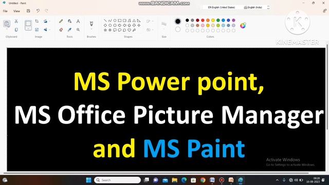 MS office | MS Power Point | MS Office Picture Manager | MS Paint Tutorial | ms Power Point смотреть онлайн