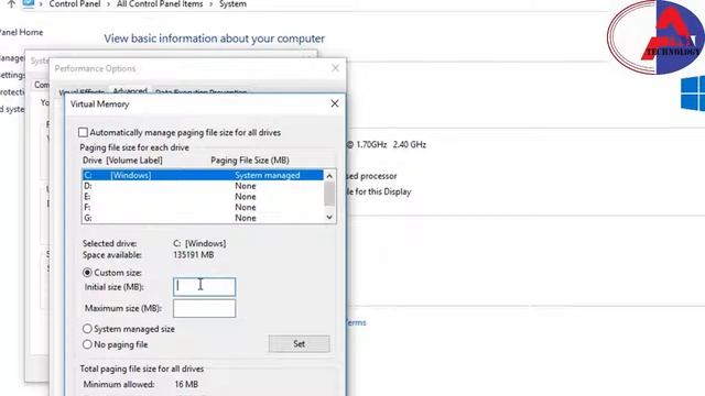 How to create virtual ram on windows 10 смотреть онлайн