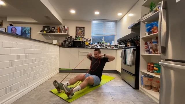Seated Band Face Pull