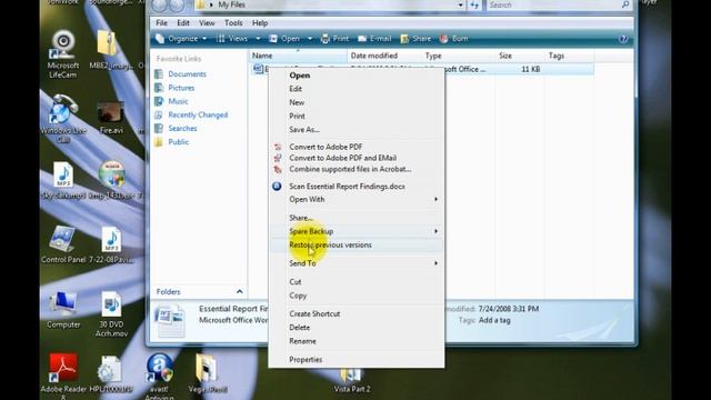 Windows Vista - 17 of 17 - Shadow Copy смотреть онлайн