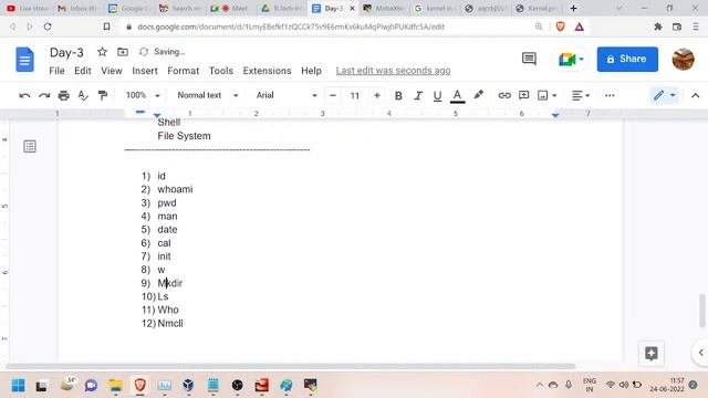 B.Tech Summer Internship Centos 7 basic Commands смотреть онлайн