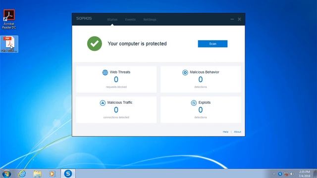 Sophos Intercept X vs. Adobe Reader zero-day exploit смотреть онлайн