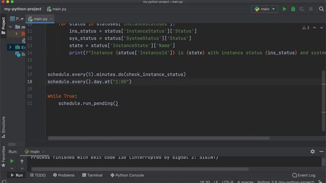 212. 6 - Write a Scheduled Task in Python - 636K смотреть онлайн