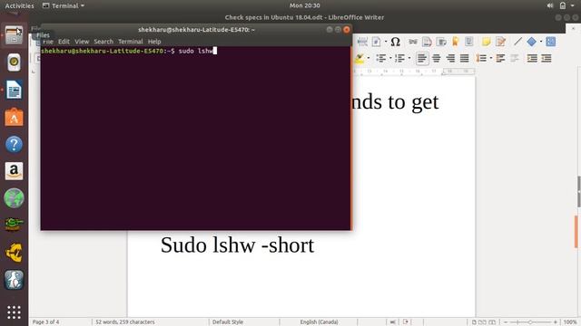 How to check specs in Ubuntu 18.04 LTS [2018] смотреть онлайн