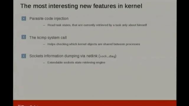 Linux - Checkpoint and Restore are we there yet смотреть онлайн