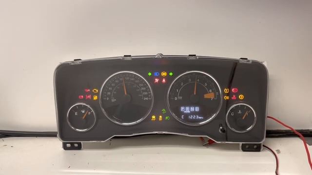 2014 JEEP COMPASS USED DASHBOARD INSTRUMENT CLUSTER TEST смотреть онлайн