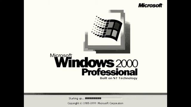 Windows 2000 Professional Logo in Darth Longyearbyen.exe Major смотреть онлайн