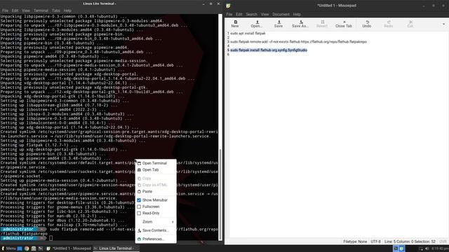 How to install Synfig Studio on Linux Lite 6.2 смотреть онлайн