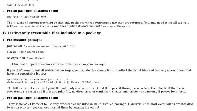 Ubuntu: How can I know what programs some apt-get package contains? (3 Solutions!!) смотреть онлайн