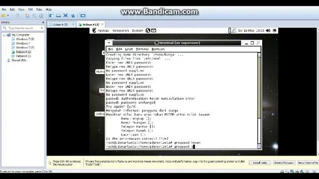 MANAGEMENT USER DAN HAK AKSES FILE ATAU FOLDER DI LINUX DEBIAN смотреть онлайн