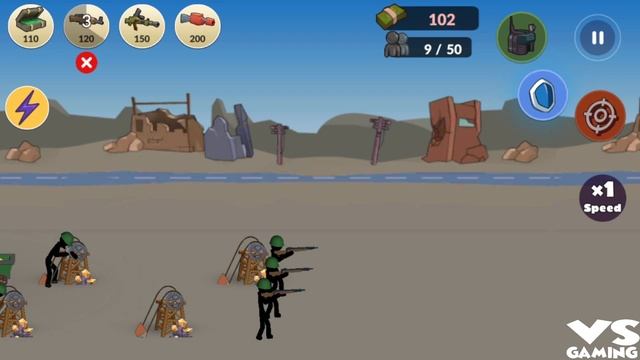 Stick War World War - New Game With Stickman & Guns - Android & iOS смотреть онлайн