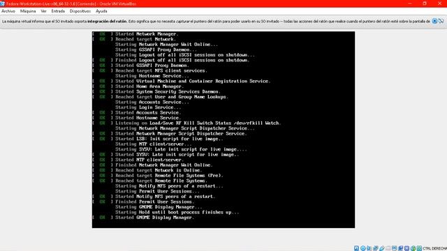 Como instalar Fedora Workstation Live Desde Virtual Box смотреть онлайн