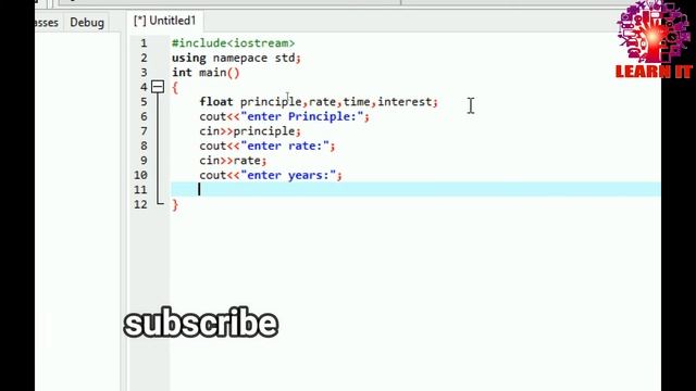 C+++ Program To Find Simple Interest//C++ for begginers//C++ Tutorials//learn it смотреть онлайн