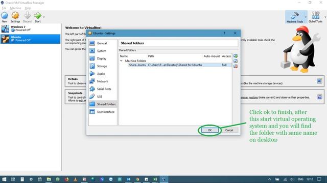 How to share folder in Virtual Box & Enable Drag Drop feature смотреть онлайн