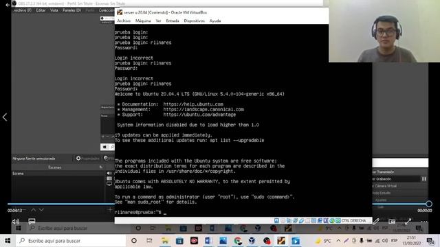 Instalacion Ubuntu server 20.04 (parte 3) смотреть онлайн